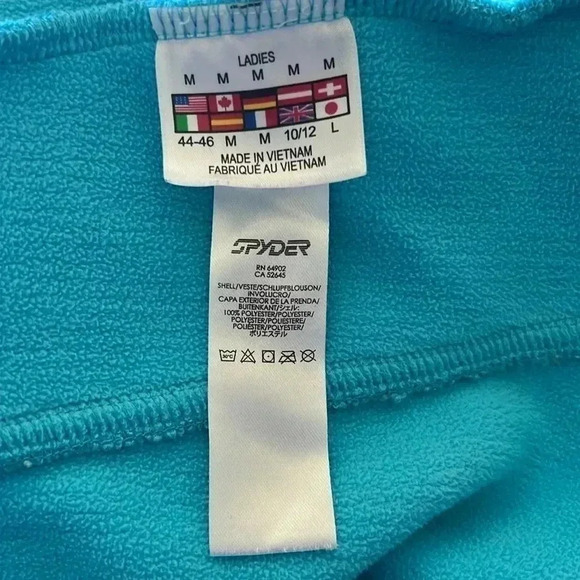 Spyder Women’s Core Sweater Full Zip Riviera Medium - Picture 15 of 16